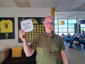 Afscheid van wedstrijdleider Johan
